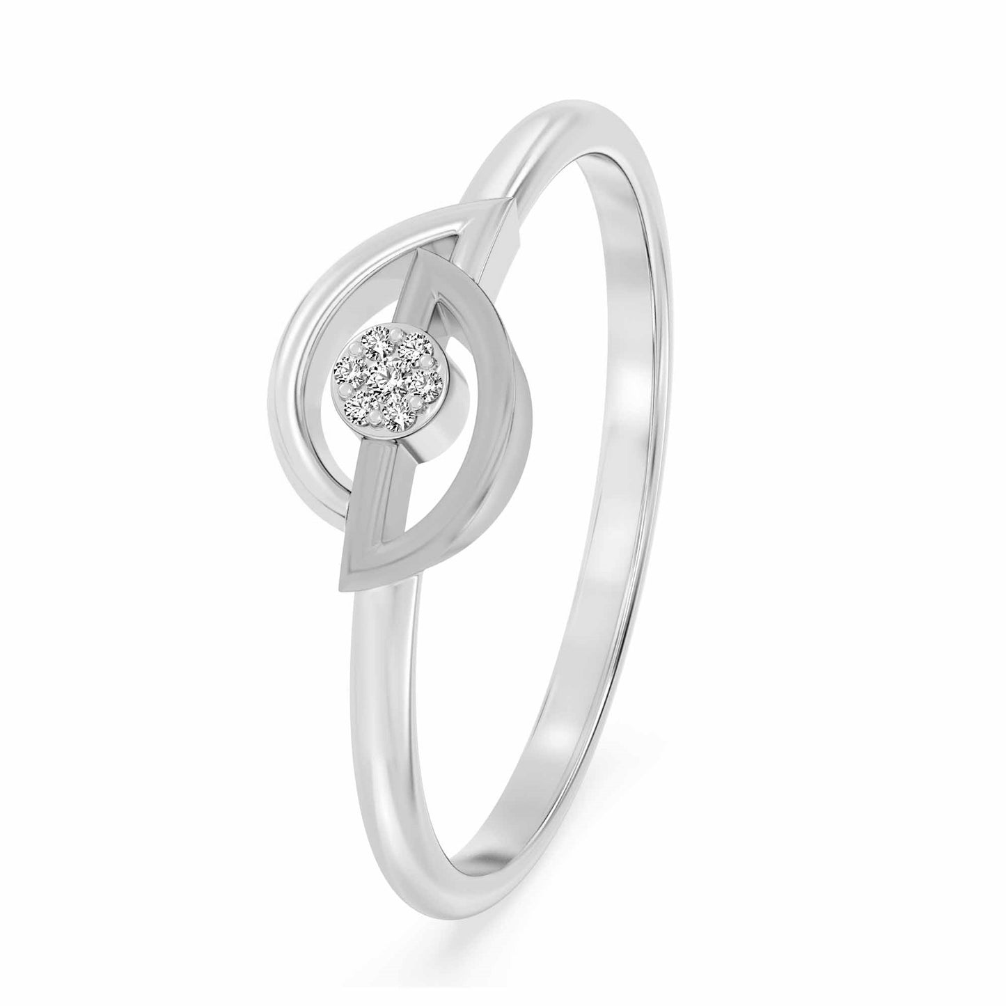 Love Whisper Platinum Ring
