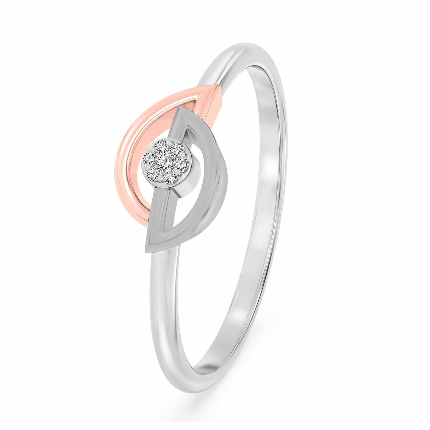 Timeless Charm Two Tone Ring