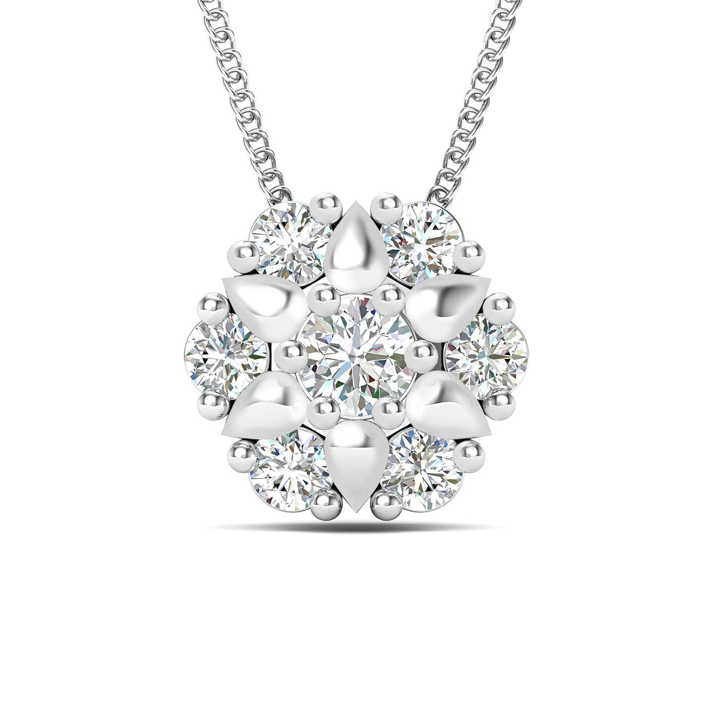 Blossom Dream Platinum Pendant
