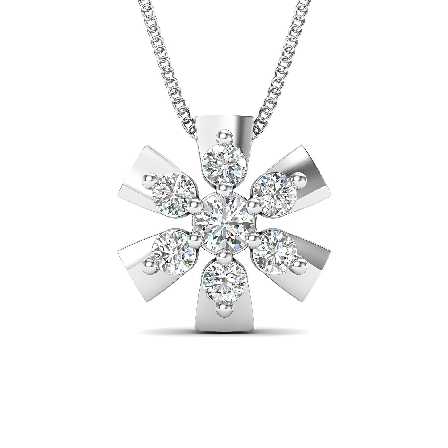 Luxe Mirage Platinum Pendant