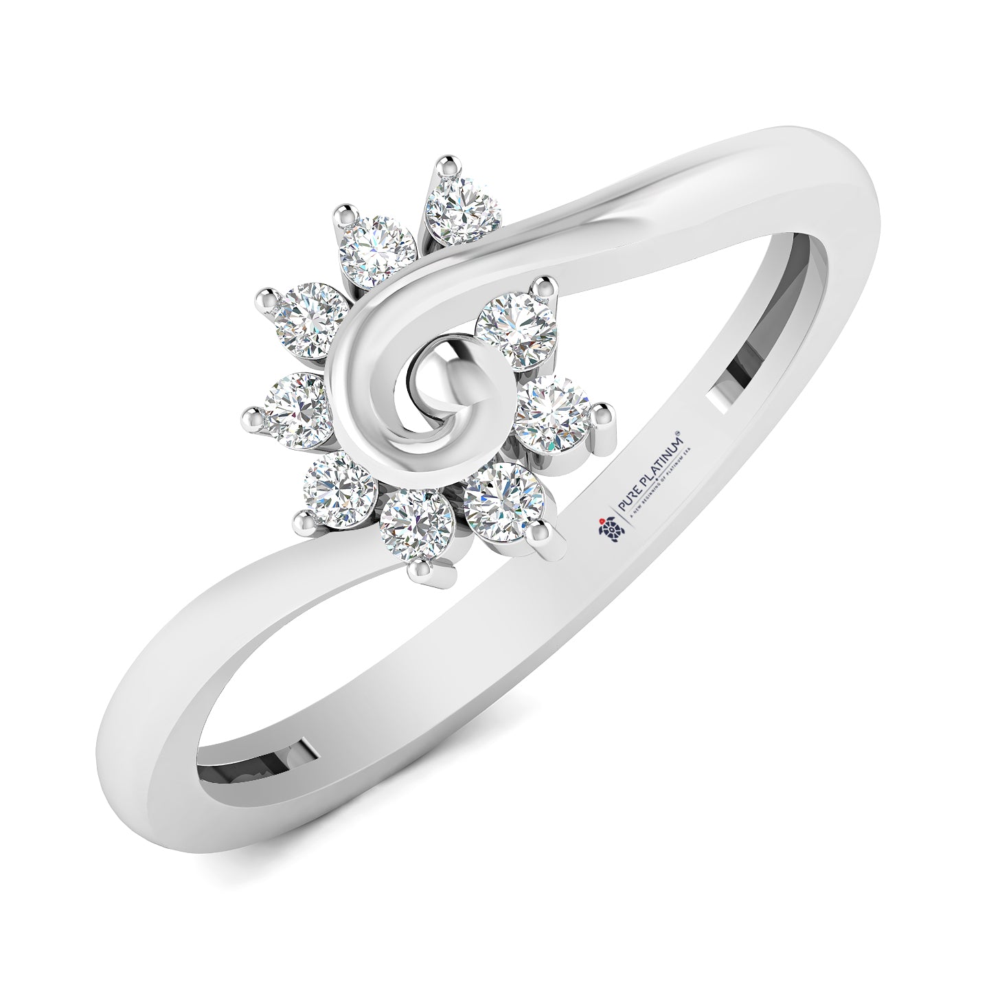 Radiant Promise Platinum Ring