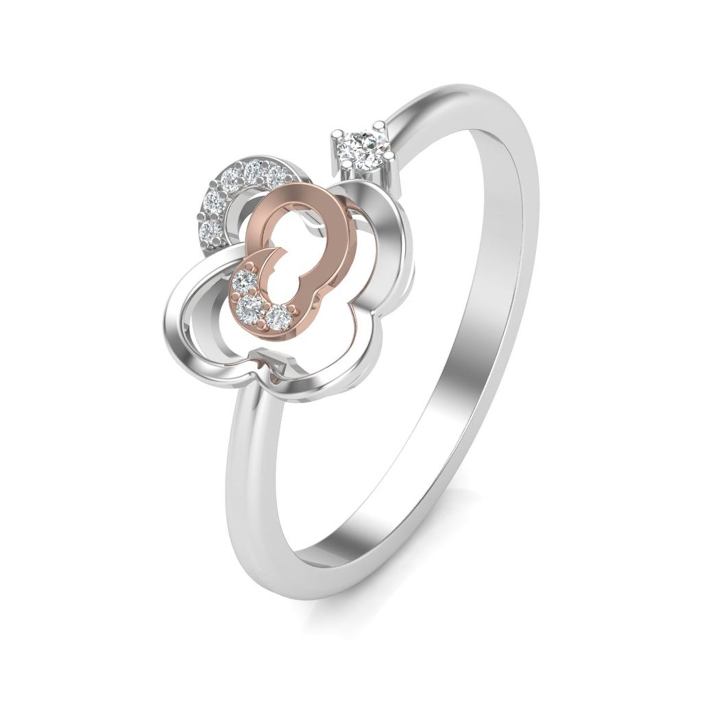 Ocean Whisper Two Tone Ring