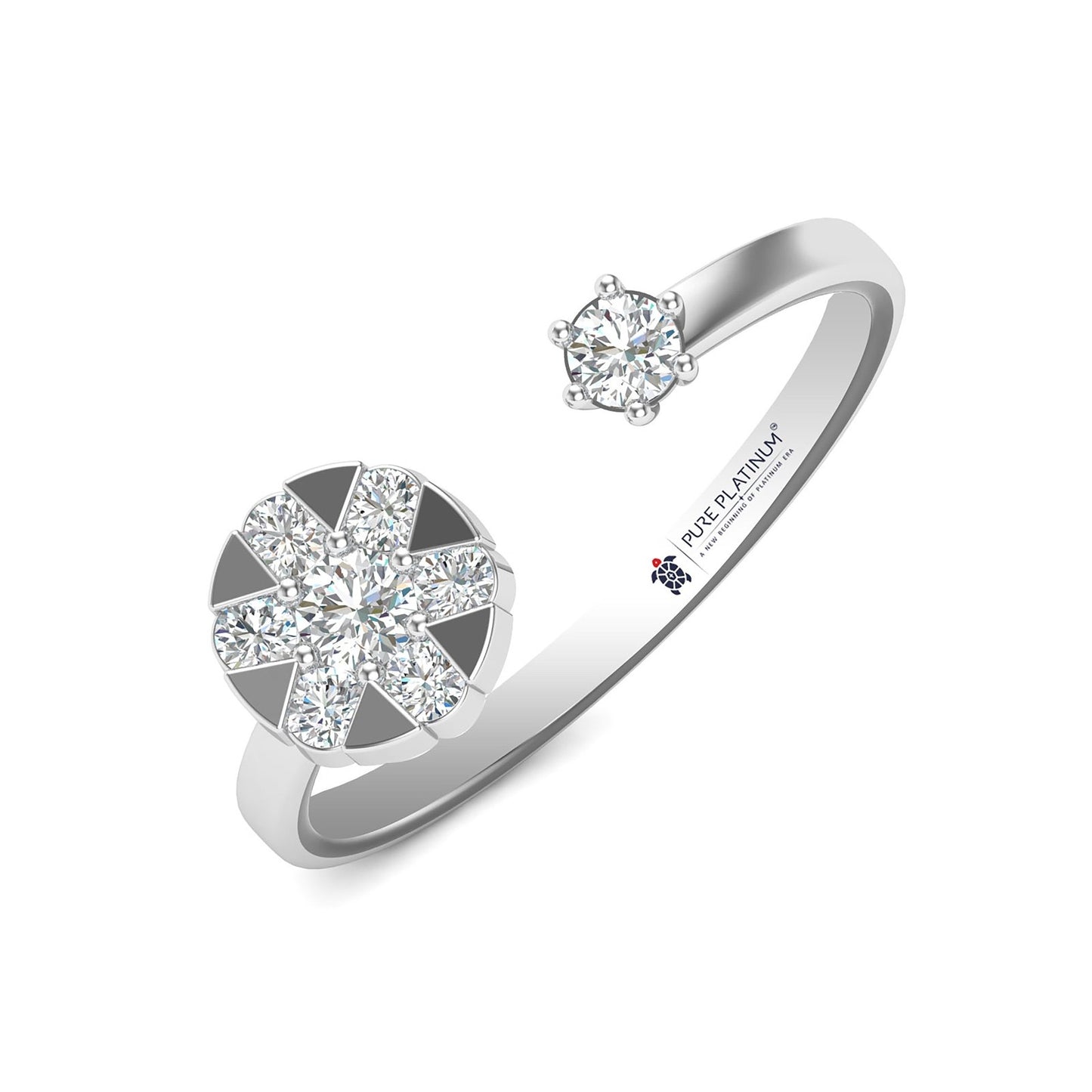 Winter Frost Platinum Ring