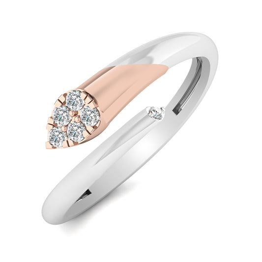 Classic Whisper Two Tone Ring