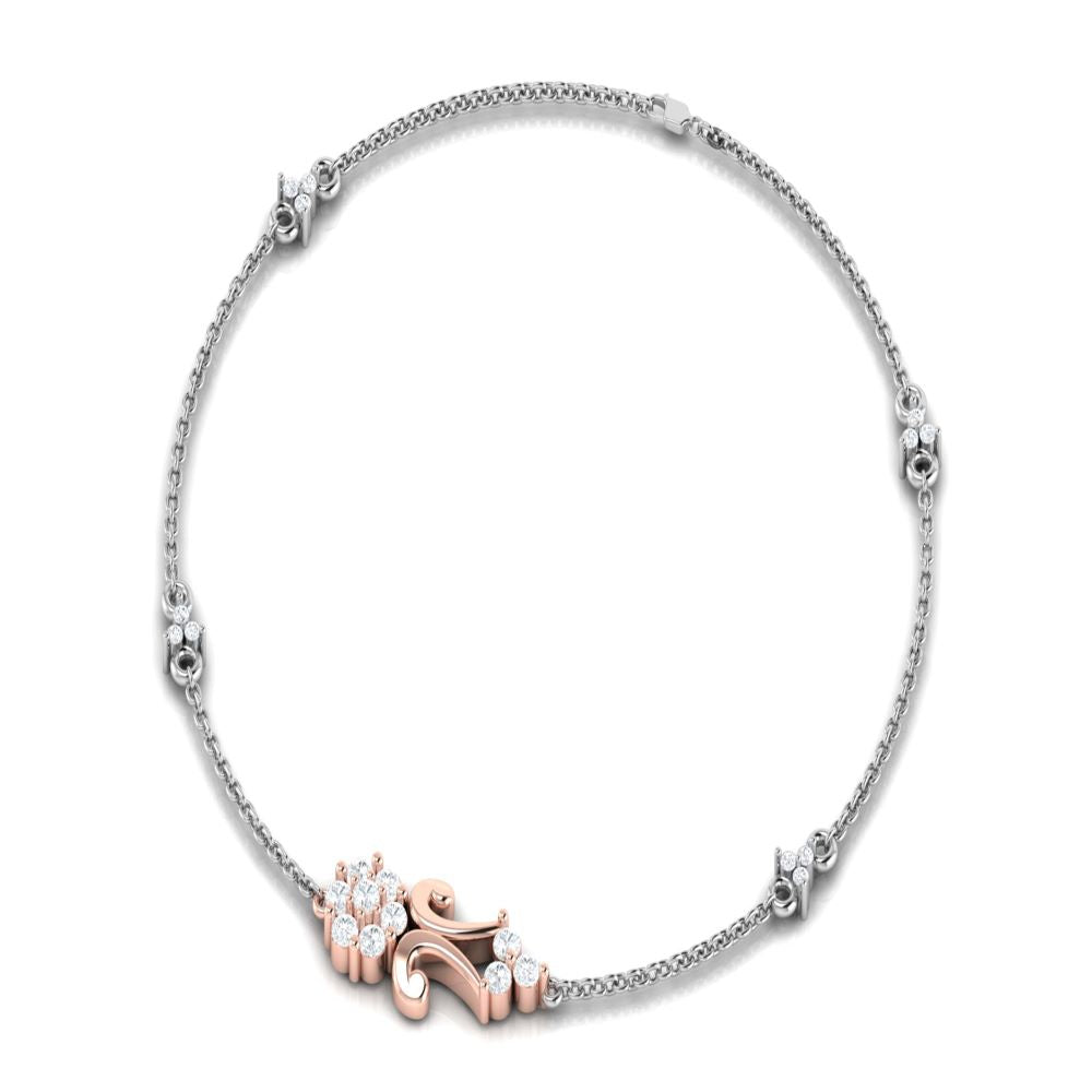 Forever Whisper Two Tone Bracelet