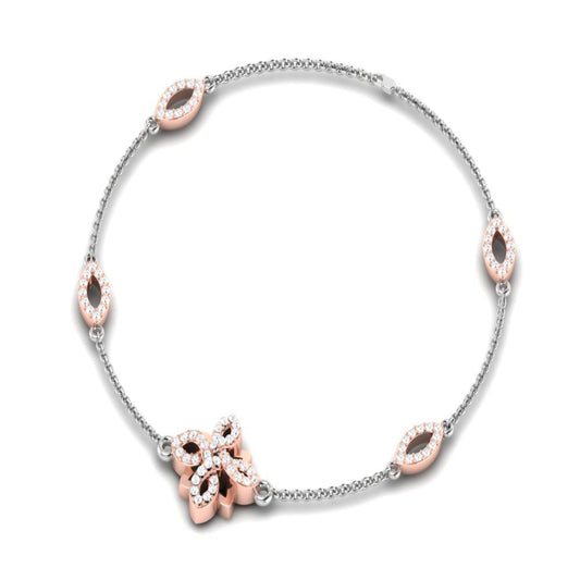 Twilight Charm Two Tone Bracelet