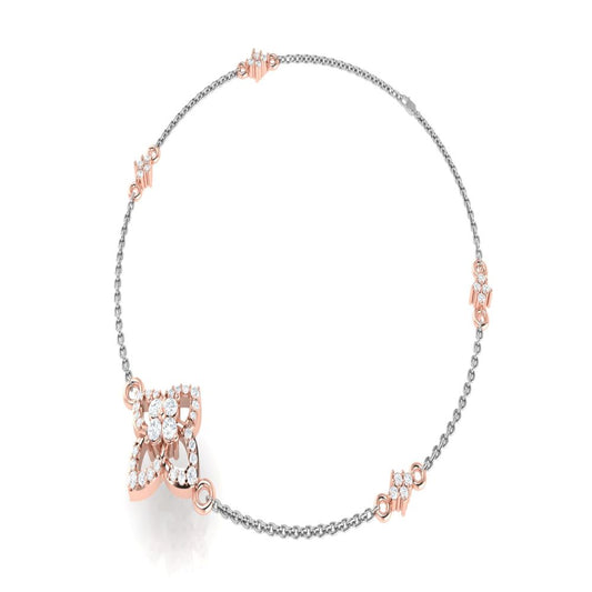 Whispering Light Two Tone Bracelet