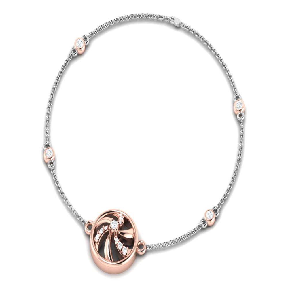 Amara Glow Two Tone Bracelet