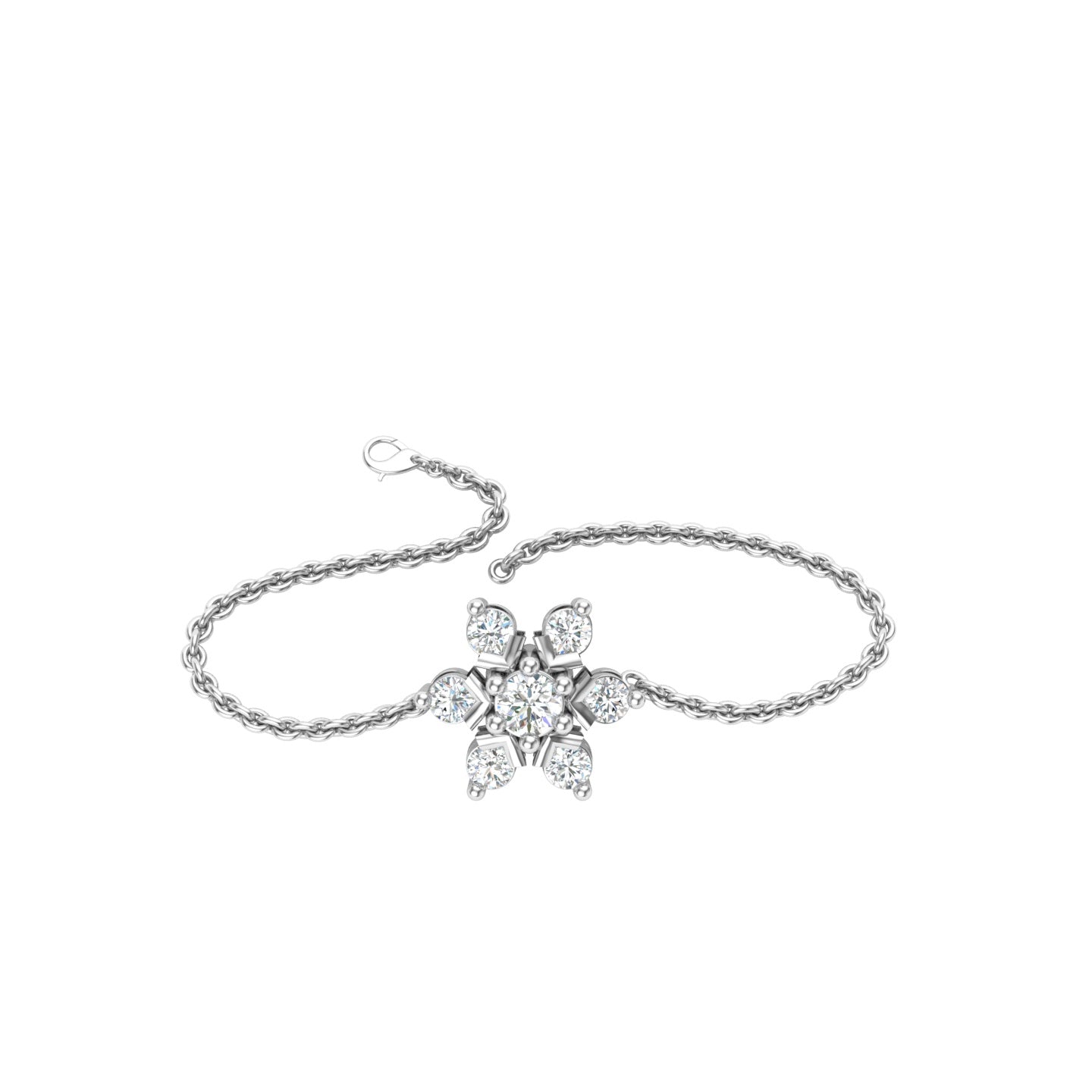 Celestial Whisper Platinum Bracelet