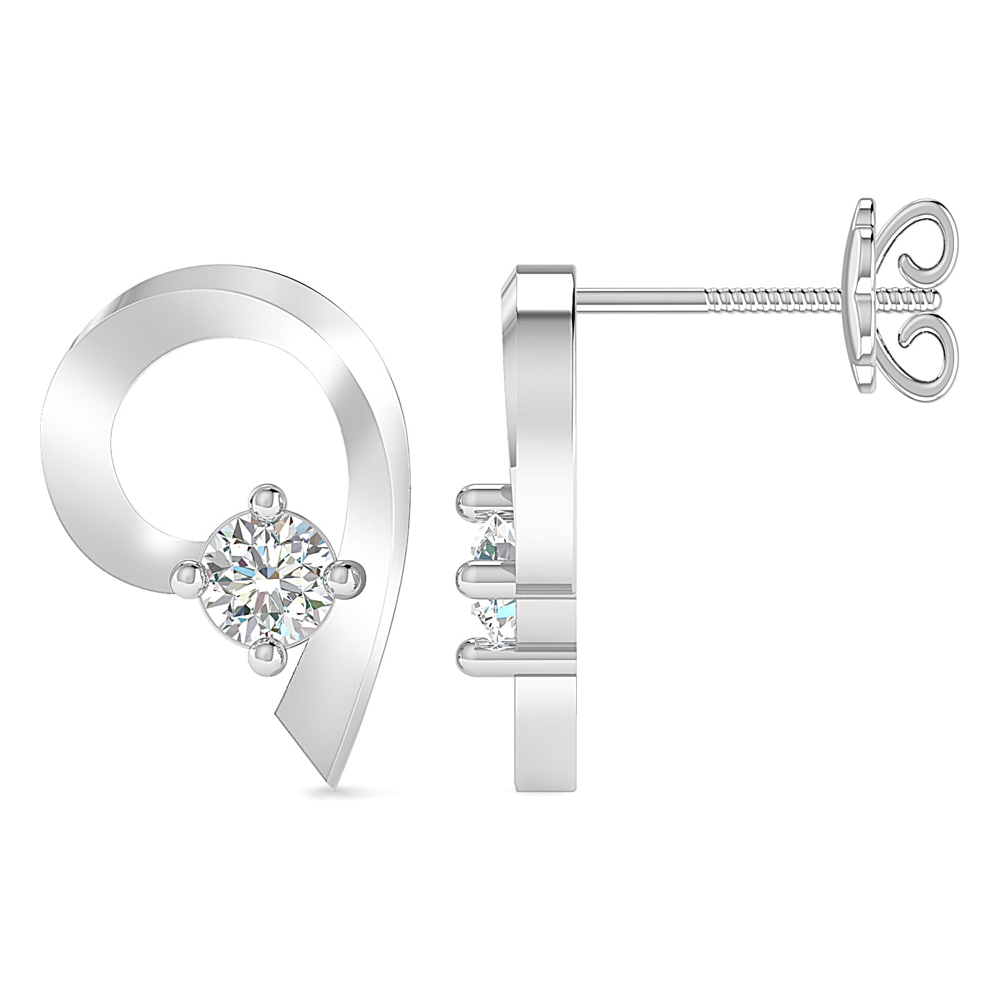 Pure Radiance Ladies Studs