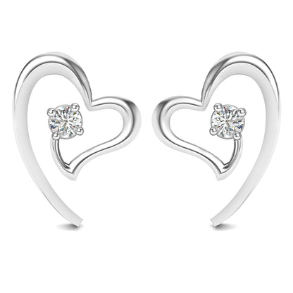 Platinum Dusk Stud Earrings