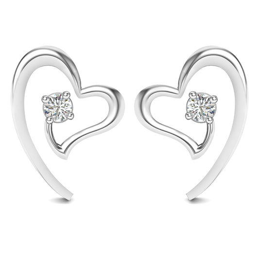 Platinum Dusk Stud Earrings