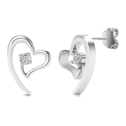 Platinum Dusk Stud Earrings