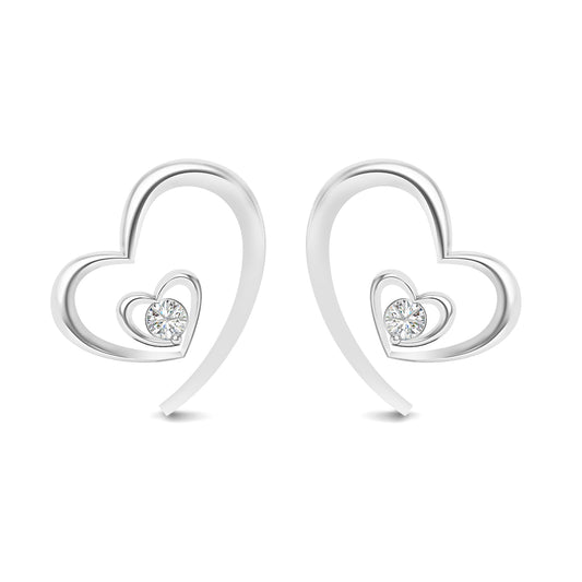 Platinum Bliss Stud Earrings
