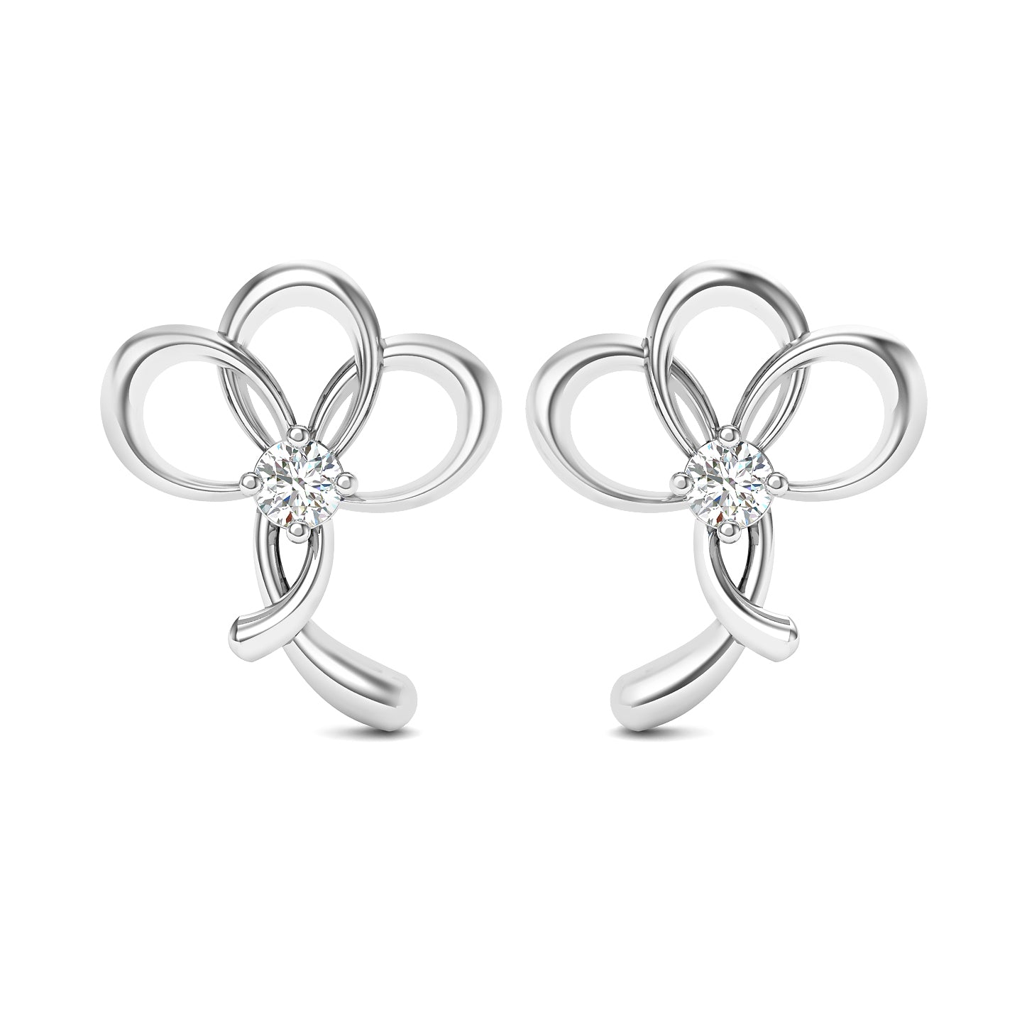 Infinite Shine Stud Earrings
