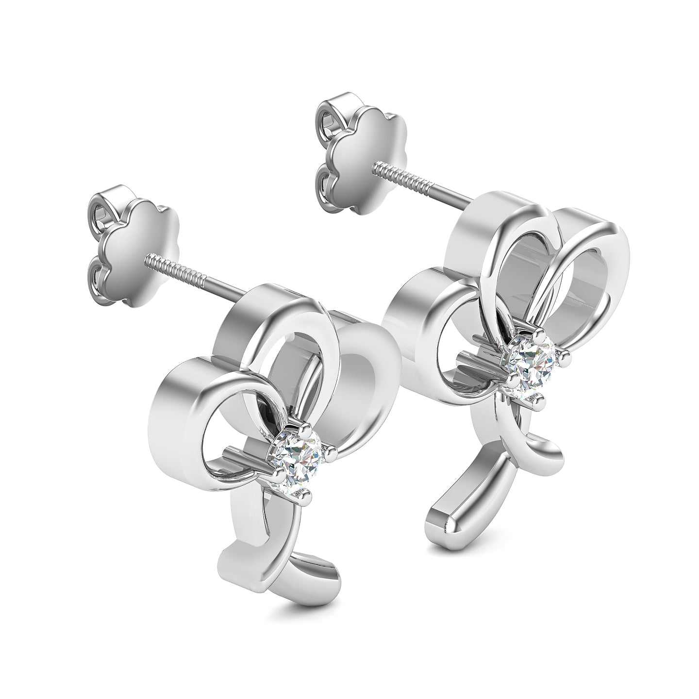 Infinite Shine Stud Earrings