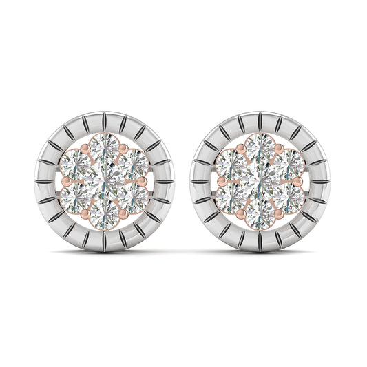 Luminous Touch Two Tone Studs