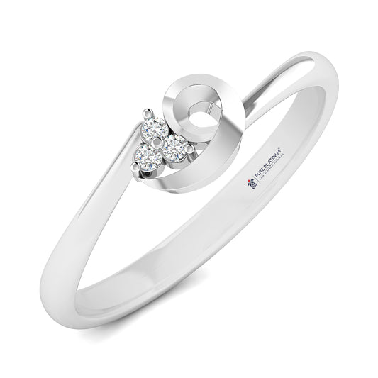 Angelic Muse Platinum Ring