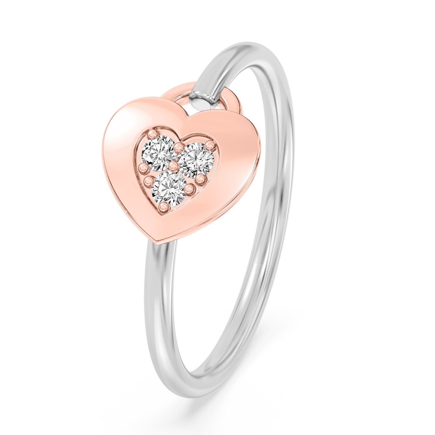 Velvet Spark Two Tone Ring