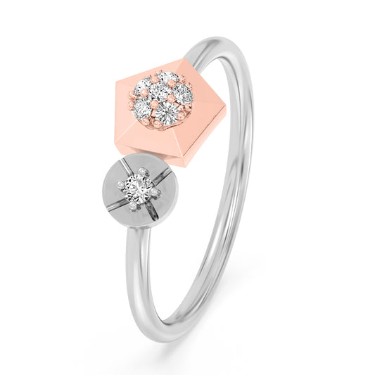 Chic Essence Two Tone Ring