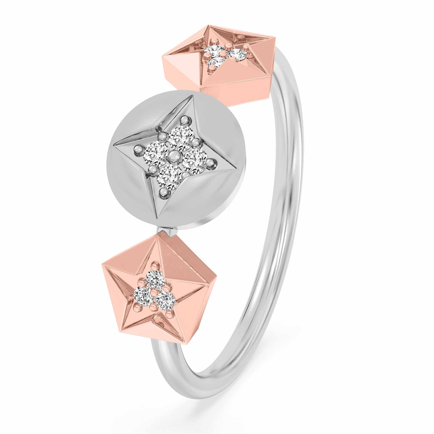 Pure Devotion Two Tone Ring