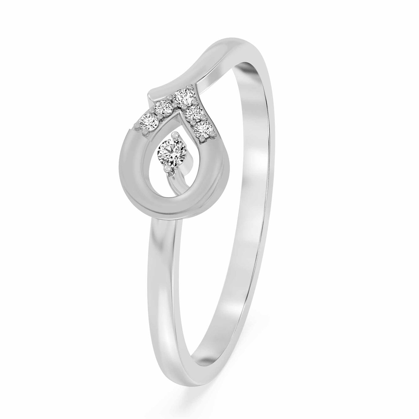 Soft Radiance Platinum Ring