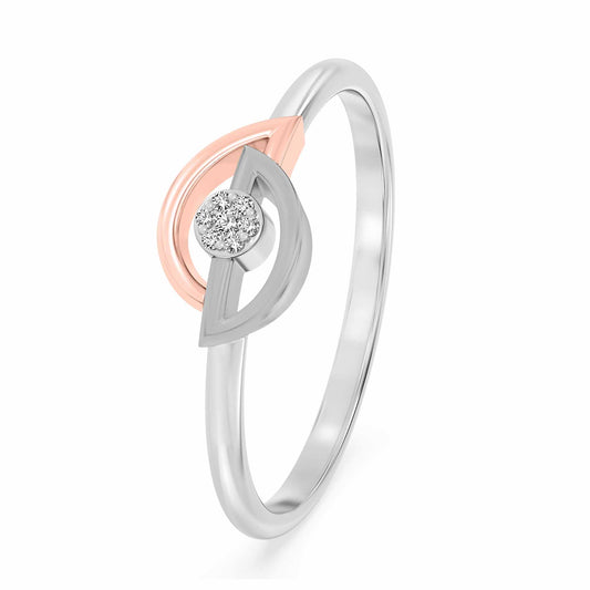 Timeless Charm Two Tone Ring