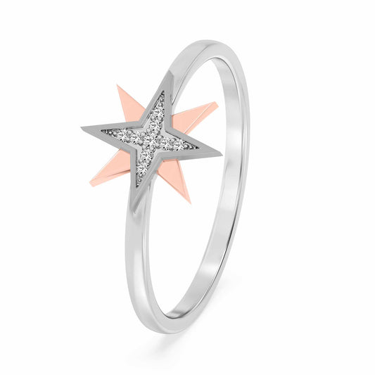 Angelic Muse Two Tone Ring