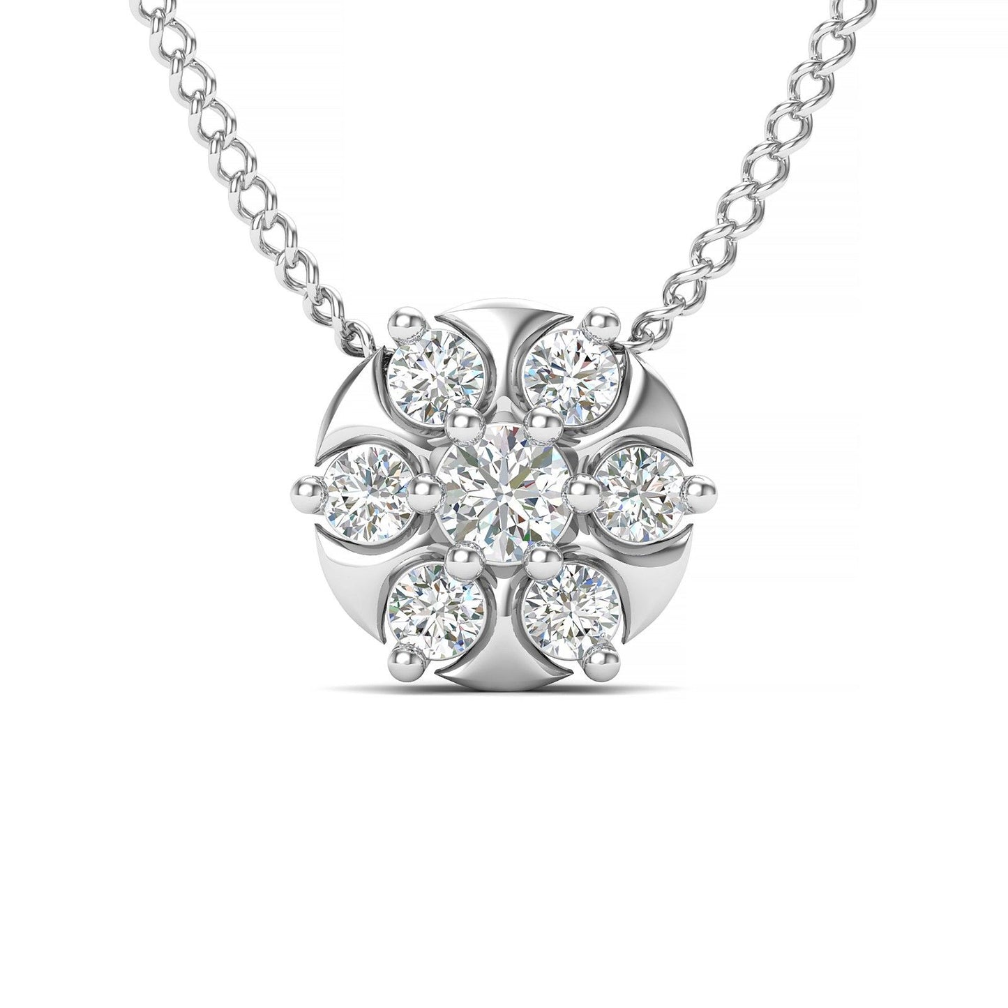 Glimmer Soul Platinum Pendant