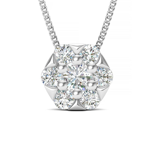 Elegant Charm Platinum Pendant