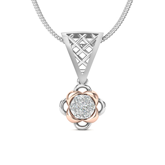 Infinite Shine Two Tone Pendant