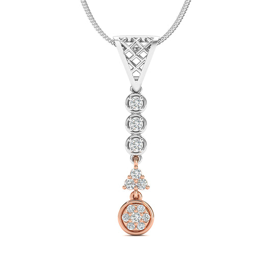 Glacial Dream Two Tone Pendant