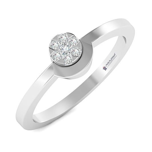 Classic Whisper Platinum Ring