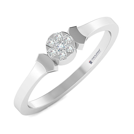 Endless Love Platinum Ring