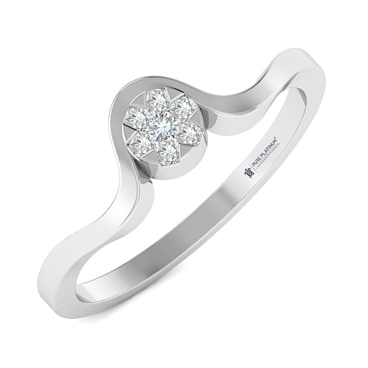 Forever Yours Platinum Ring