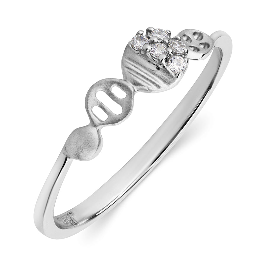 Celestial Dew Platinum Ring
