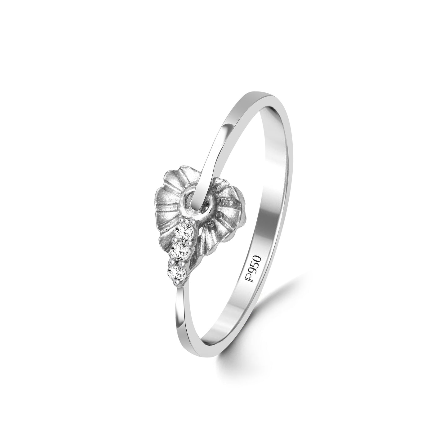 Bold Radiance Platinum Ring