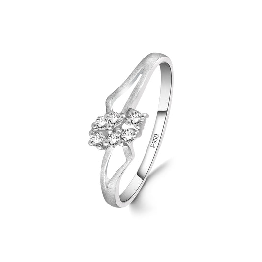 Platinum Glow Ring