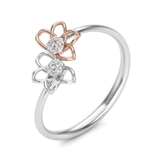 Affection Gleam Two Tone Ring