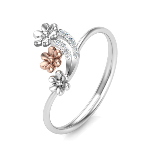 Beloved Spark Two Tone Ring