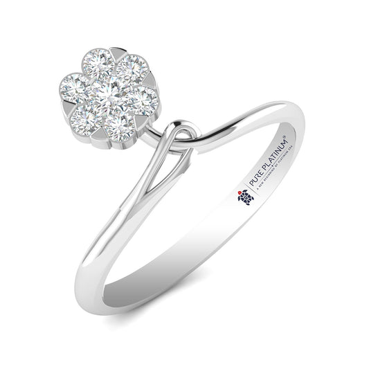 Heritage Charm Platinum Ring