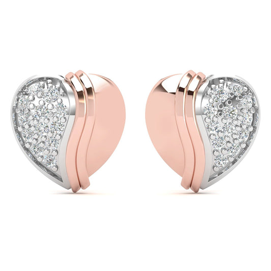 Spirit Love Two Tone Earrings